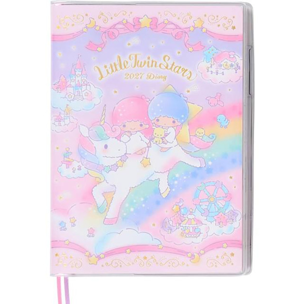 ▲新品特價 Sanrio 三麗鷗 雙子星 2027 行事曆手帳本 B6 (日記事)