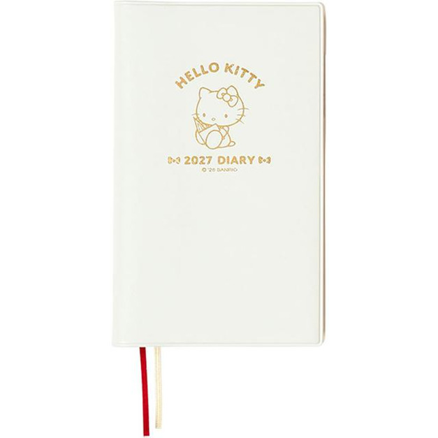 ▲新品特價 Sanrio 三麗鷗 Hello Kitty 2027 行事曆手帳本 A6 (週記事)