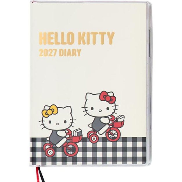 ▲新品特價 Sanrio 三麗鷗 Hello Kitty 2027 行事曆手帳本 B6 (日記事)