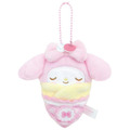 Sanrio 三麗鷗 絨毛玩偶吊飾 (可麗餅襁褓款) Kitty 大耳狗 美樂蒂 酷洛米_2