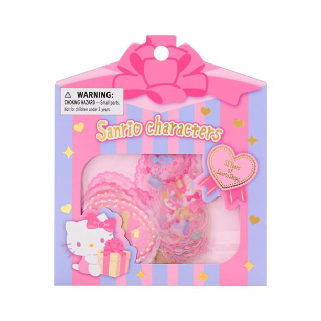 ▲新品特價【預購】Sanrio 三麗鷗 大集合 造型貼紙組 34枚入 (55週年禮物系列)