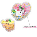 Sanrio 三麗鷗 大集合 流沙造型貼紙組 (幸運草款)_2