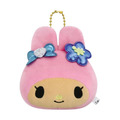 Sanrio 三麗鷗 絨毛玩偶隨身鏡 (曬黑款) Kitty 大耳狗 美樂蒂 布丁狗_4