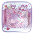 Sanrio 三麗鷗 皮質窗口玩偶收納包 娃包 (甜點時光) Kitty 大耳狗 酷洛米 美樂蒂_4