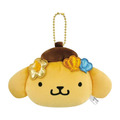 Sanrio 三麗鷗 絨毛玩偶隨身鏡 (曬黑款) Kitty 大耳狗 美樂蒂 布丁狗_2