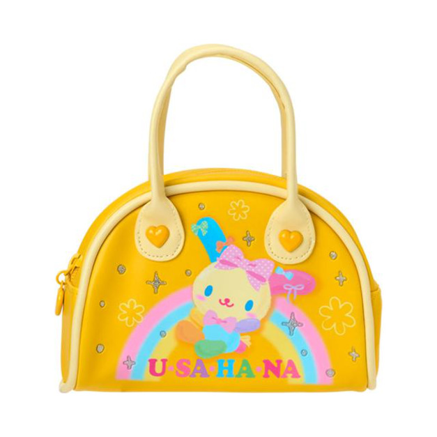 ▲新品特價 Sanrio 三麗鷗 花小兔 皮質波士頓包 (最喜歡的Usahana)