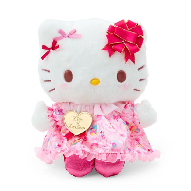 ▲新品特價【預購】Sanrio 三麗鷗 Hello Kitty 絨毛玩偶娃娃 (55週年禮物系列)