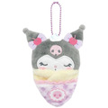 Sanrio 三麗鷗 絨毛玩偶吊飾 (可麗餅襁褓款) Kitty 大耳狗 美樂蒂 酷洛米_4