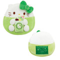 Sanrio 三麗鷗 Hello Kitty 絨毛造型化妝包 (抹茶甜點款)_2