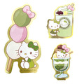 Sanrio 三麗鷗 Hello Kitty 造型大貼紙 (抹茶甜點款)