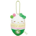 Sanrio 三麗鷗 Hello Kitty 絨毛玩偶吊飾 (抹茶甜點襁褓款)_2