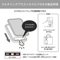 Sanrio 三麗鷗 花小兔 造型手機扣環附掛片 (側坐款)_4