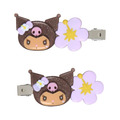 ▲新品特價【預購】Sanrio 三麗鷗 酷洛米 造型髮夾2入組 (閃閃發亮的夏日泳池)_1