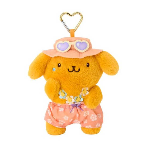 ▲新品特價【預購】Sanrio 三麗鷗 布丁狗 絨毛玩偶吊飾 (閃閃發亮的夏日泳池)