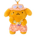 ▲新品特價【預購】Sanrio 三麗鷗 布丁狗 絨毛玩偶吊飾 (閃閃發亮的夏日泳池)_1