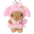 ▲新品特價【預購】Sanrio 三麗鷗 美樂蒂 絨毛玩偶吊飾 (閃閃發亮的夏日泳池)_1