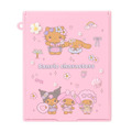 ▲新品特價【預購】Sanrio 三麗鷗 大集合 方形折疊鏡 (閃閃發亮的夏日泳池)