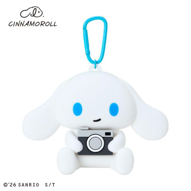 ▲新品特價【預購】Sanrio 三麗鷗 大耳狗 矽膠造型零錢包吊飾 (I.CINNAMOROLL 悠閒出遊)