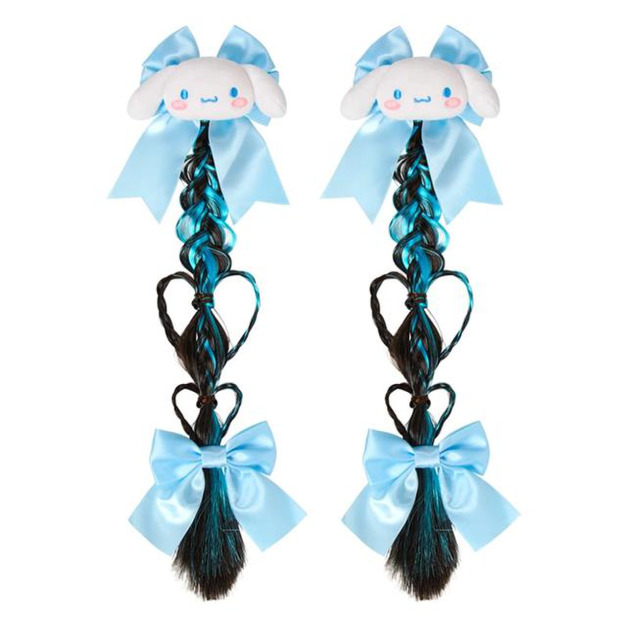 Sanrio 三麗鷗 大耳狗 編髮裝飾髮夾 (蝴蝶結大臉款)