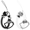 Sanrio 三麗鷗 Hello Kitty 造型手機彈簧扣環 (電話線款)