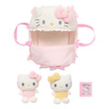 Sanrio 三麗鷗 Hello Kitty 絨毛玩偶娃娃組 (嬰兒床款)_2