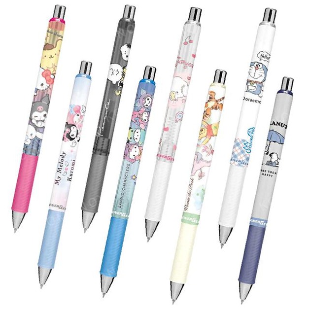 Sanrio 三麗鷗 迪士尼 史努比 Energel 速乾原子筆 0.5mm 黑