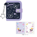 Sanrio 三麗鷗 迷你貼紙簿附扣環 (牛仔布款) Kitty 酷洛米 大耳狗 花小兔_4