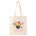 Sanrio 三麗鷗 Hello Kitty 棉質直式肩背袋 (曬黑/中華風格款)_1