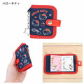 Sanrio 三麗鷗 迷你貼紙簿附扣環 (牛仔布款) Kitty 酷洛米 大耳狗 花小兔_5