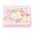 Sanrio 三麗鷗 2027 線圈桌曆 Kitty 美樂蒂 酷洛米 大耳狗_2