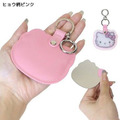 Sanrio 三麗鷗 Hello Kitty 造型鏡附隨身收納套 (大臉款)_2