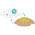 Sanrio 三麗鷗 絨毛造型雙面筆袋 (大臉曬黑款) 酷洛米 大耳狗_2