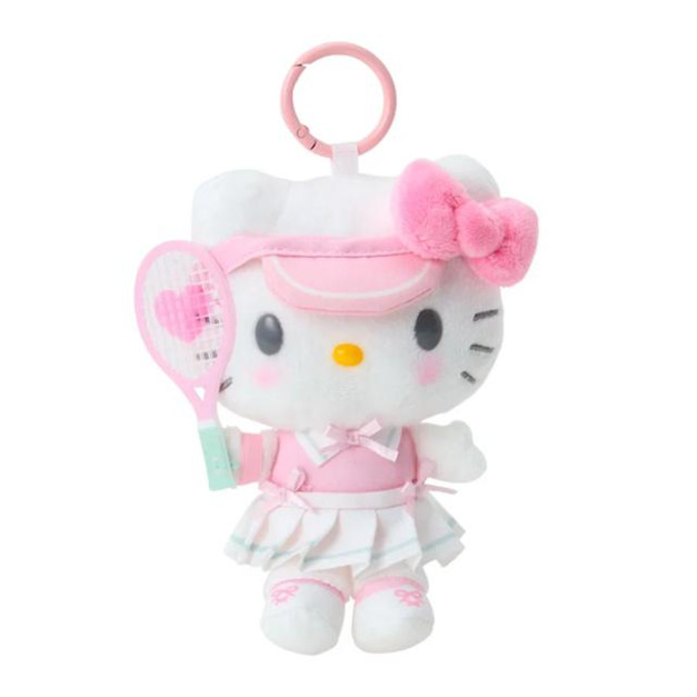 ▲新品特價 Sanrio 三麗鷗 Hello Kitty 絨毛玩偶吊飾 (網球甜心俱樂部)