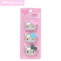 Sanrio 三麗鷗 Hello Kitty 透明造型磁鐵3入組 (I Love Hello Kitty)