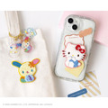 Sanrio 三麗鷗 刺繡造型燙布貼紙 (坐姿款) Kitty 美樂蒂 布丁狗 花小兔_4