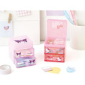 Sanrio 三麗鷗 桌上型雙抽收納盒 (好友款) Kitty 大耳狗 酷洛米 美樂蒂_6