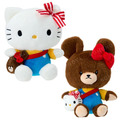 Sanrio 三麗鷗 Kitty x 小熊學校 絨毛玩偶娃娃 (變裝款)