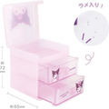Sanrio 三麗鷗 桌上型雙抽收納盒 (好友款) Kitty 大耳狗 酷洛米 美樂蒂_5