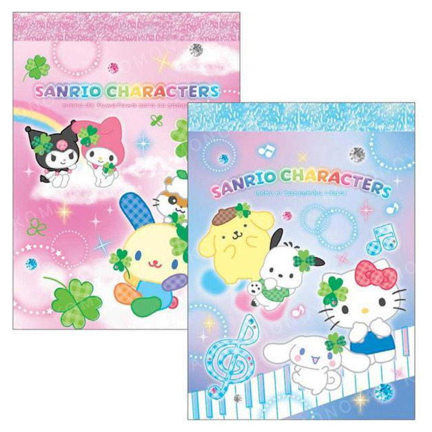 Sanrio 三麗鷗 大集合 迷你便條本 (幸運草款)