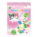 Sanrio 三麗鷗 大集合 迷你便條本 (幸運草款)_1