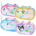 Sanrio 三麗鷗 PVC拉鍊筆袋 (幸運草款)