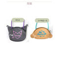 Sanrio 三麗鷗 皮質造型斜背包 (大臉曬黑款) Kitty 美樂蒂 布丁狗_2