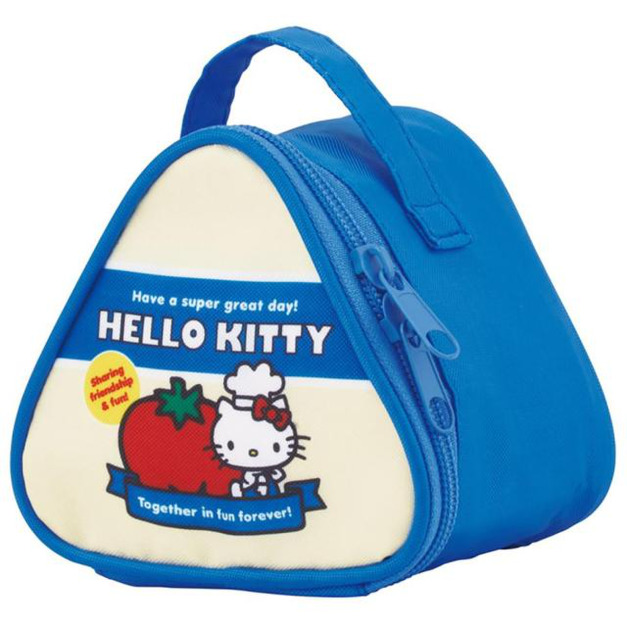 Sanrio 三麗鷗 Skater Hello Kitty 飯糰保冷袋 KONC2 (藍廚師款)