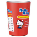 Sanrio 三麗鷗 Skater Hello Kitty 不鏽鋼無把杯 400ml STCV2 (紅麥片款)_1