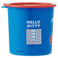 Sanrio 三麗鷗 Skater Hello Kitty 密封保存罐 1000ml SOT10 (藍鳳梨款)_1
