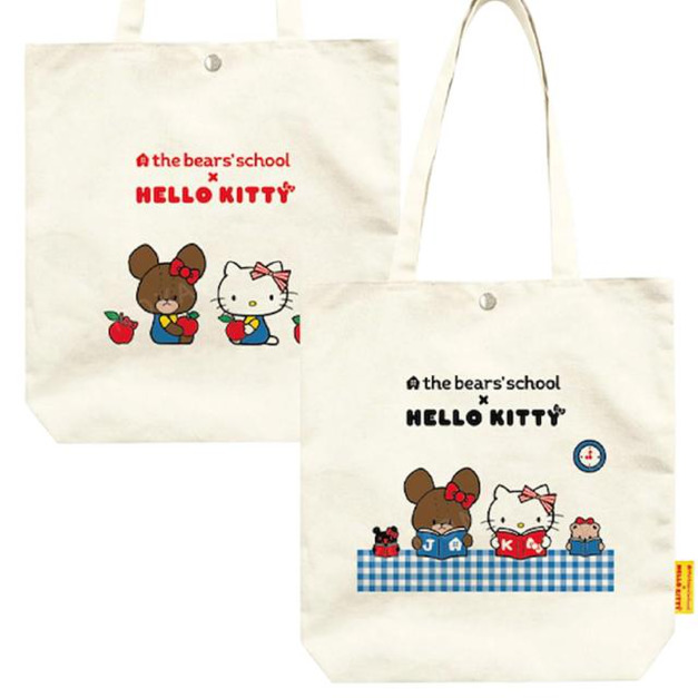 Sanrio 三麗鷗 Kitty x 小熊學校 直式肩背袋 (變裝款)