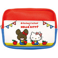 Sanrio 三麗鷗 Kitty x 小熊學校 皮質拉鍊收納包 (變裝款)_1