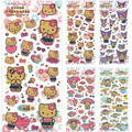 Sanrio 三麗鷗 造型貼紙組 (曬黑款) Kitty 美樂蒂 大耳狗 酷洛米