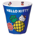 Sanrio 三麗鷗 Skater Hello Kitty 無把美耐皿水杯 290ml MTB2TS (藍鳳梨款)