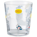 Sanrio 三麗鷗 Skater Hello Kitty 壓克力透明無把杯 280ml KSA4J (麥片款)_2